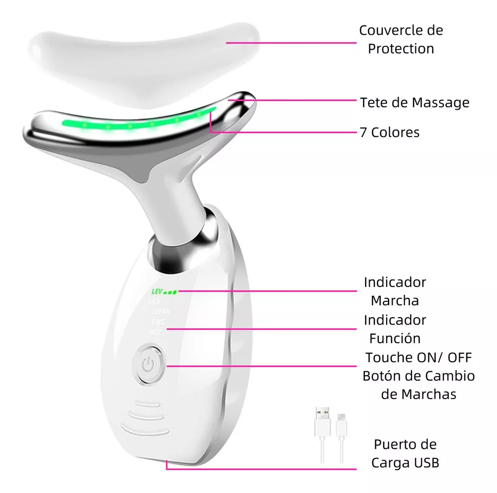 Masajeador Reductor de Arrugas y Papada - Imagen 3