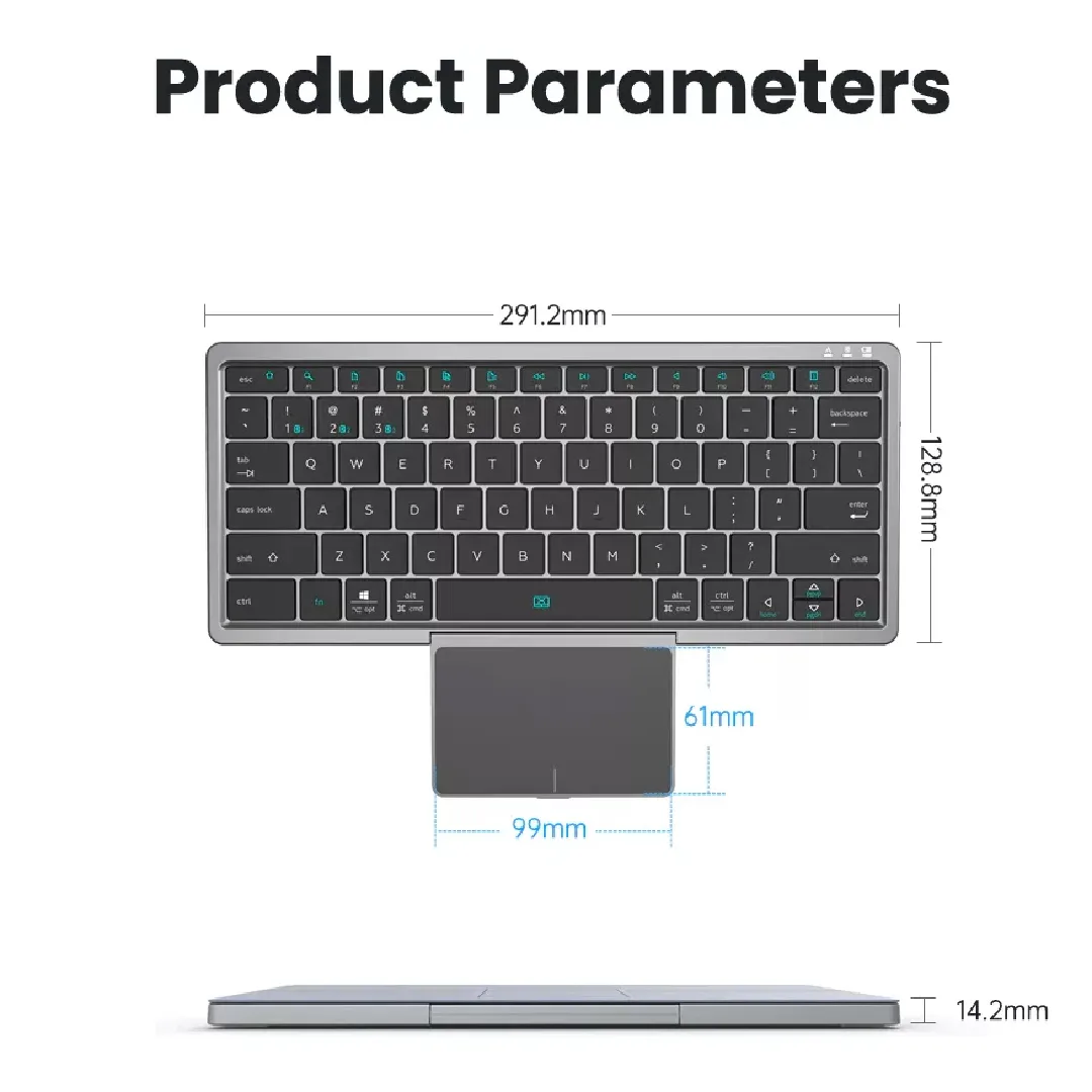 Teclado Innalambrico bluetooth - Imagen 3