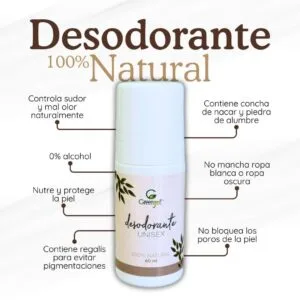 Desodorante natural Greengel