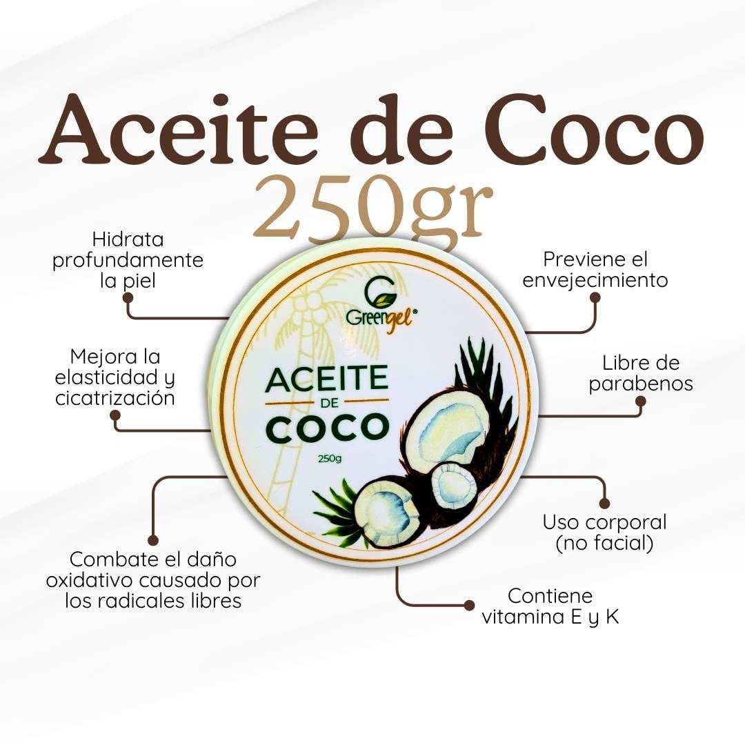 Aceite de coco 250gr